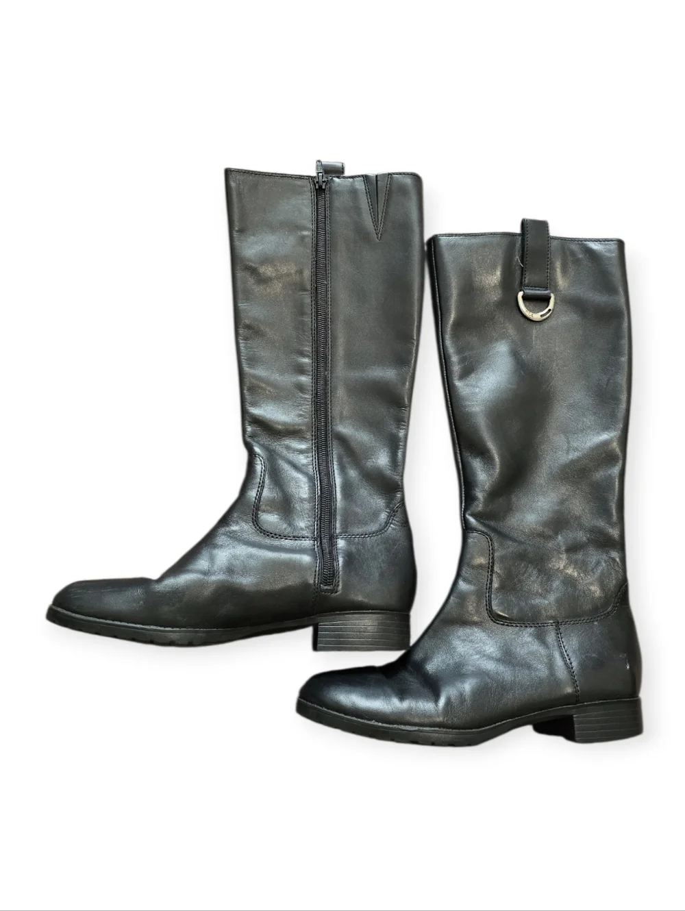Lauren Ralph Lauren Sagria Leather Riding Boots